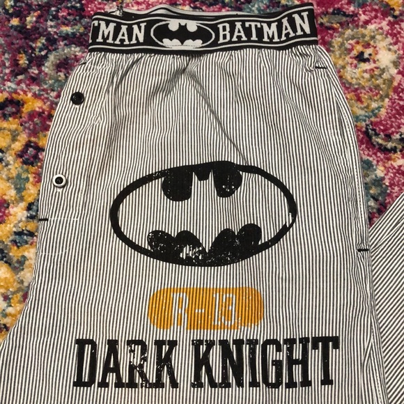 Batman striped pajama bottoms size Large - Picture 2 of 5